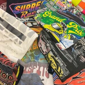 Harley Davidson/Racing Graphic 20 Tees bundle + bonus